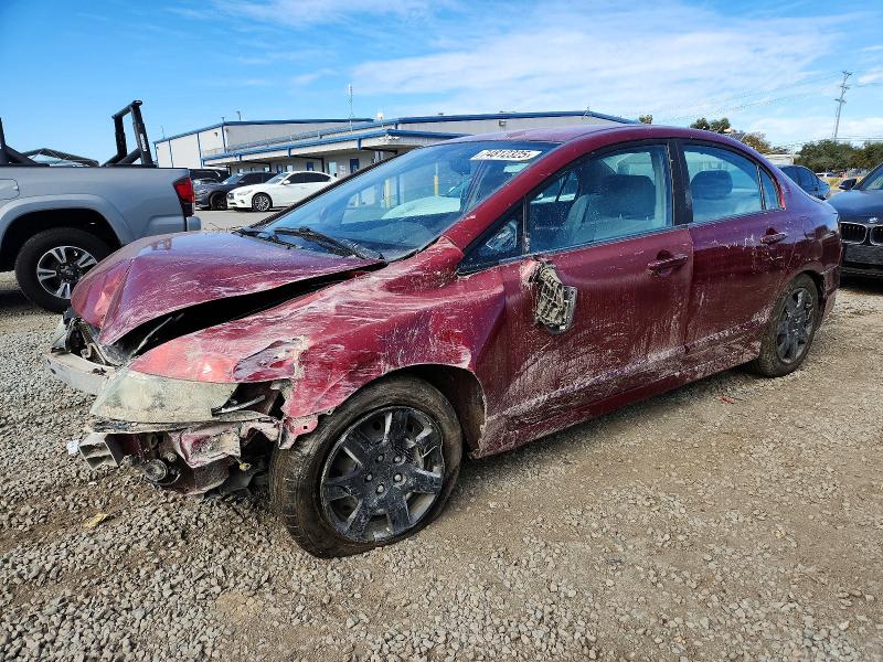 HONDA CIVIC LX 2011 with VIN 2HGFA1F56BH528867 - Photo from auction