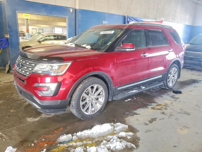 FORD EXPLORER 2017 with VIN 1FM5K8F87HGD01486 - Photo from auction