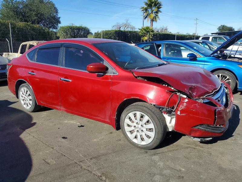 Photo 4 from auction – 2013 NISSAN SENTRA S with VIN 3N1AB7AP0DL756751