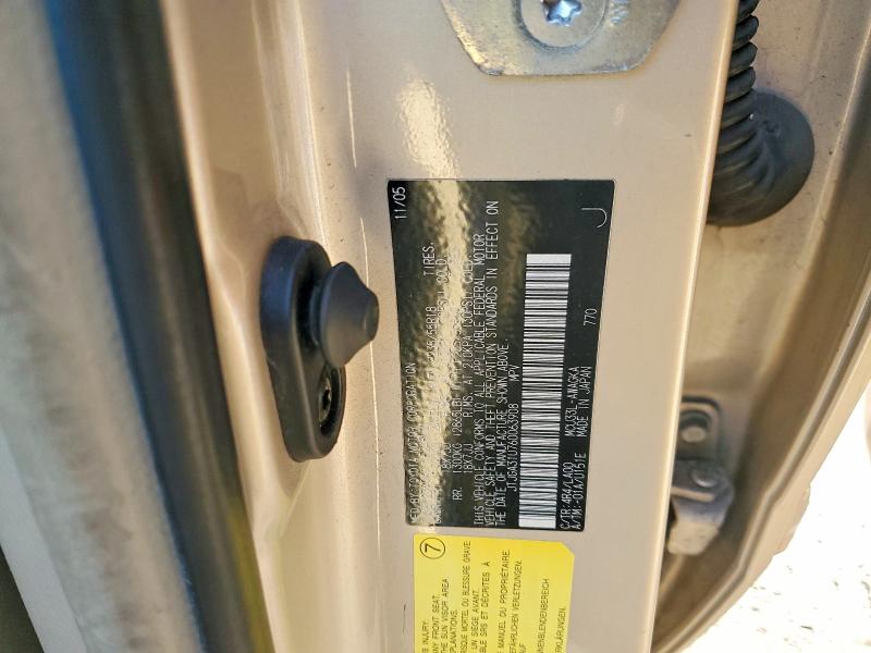 Photo 14 from auction – 2006 LEXUS RX 330 with VIN JTJGA31U760063908
