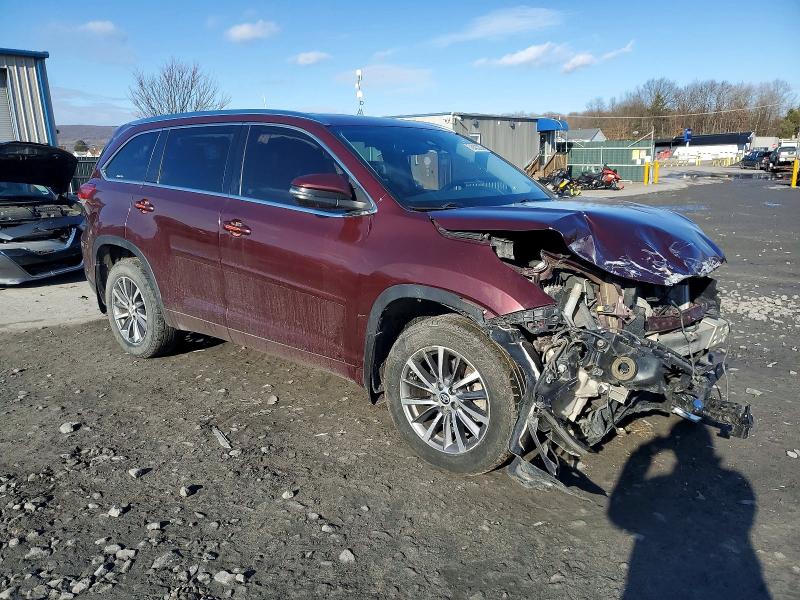 Photo 4 from auction – 2018 TOYOTA HIGHLANDER with VIN 5TDJZRFH4JS898242