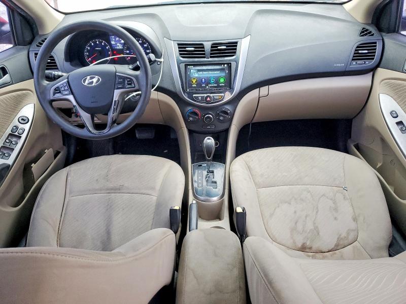 Photo 8 from auction – 2015 HYUNDAI ACCENT GLS with VIN KMHCU4AE3FU907874
