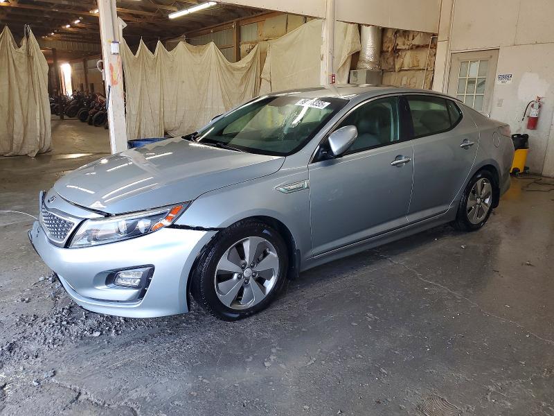KIA OPTIMA HYB 2015 with VIN KNAGN4AD9F5087642 - Photo from auction