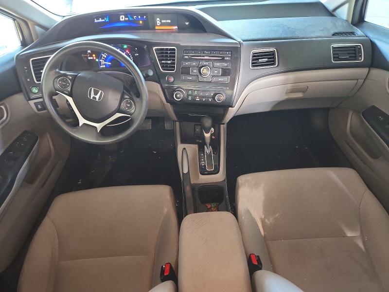 Photo 8 from auction – 2013 HONDA CIVIC LX with VIN 19XFB2F58DE212337