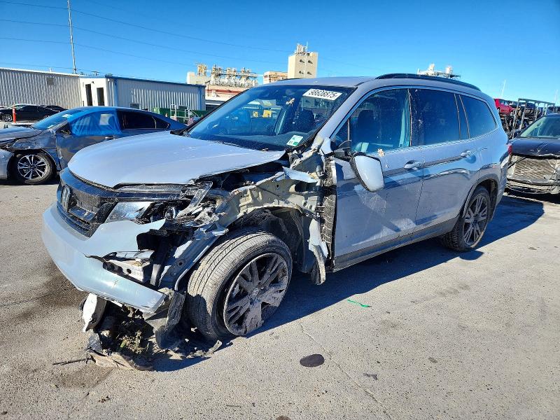 HONDA PILOT 2022 with VIN 5FNYF6H2XNB093841 - Photo from auction