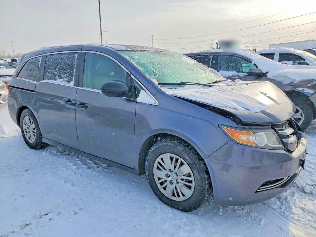 Photo 4 from auction – 2016 HONDA ODYSSEY LX with VIN 5FNRL5H24GB024153