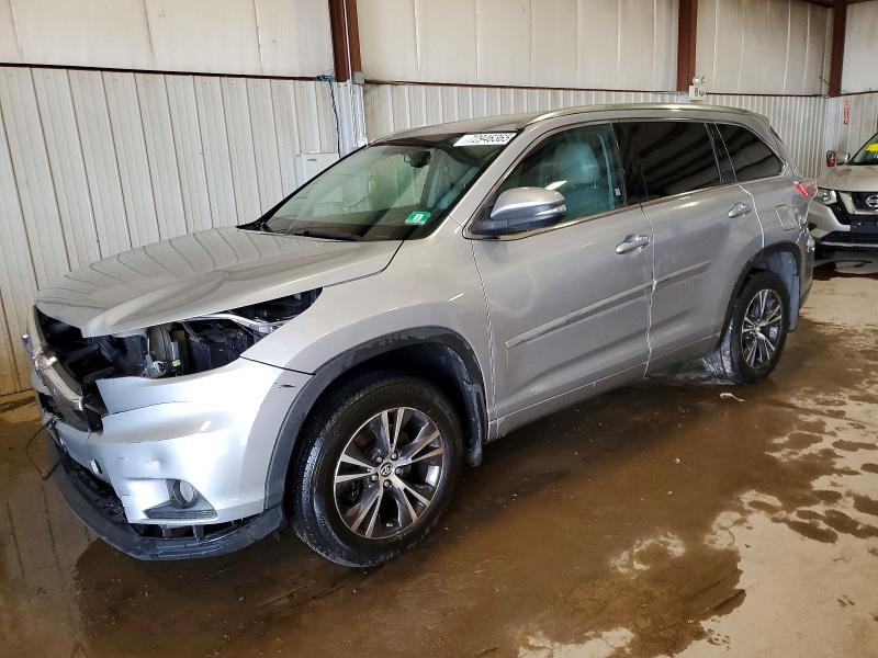 TOYOTA HIGHLANDER 2016 with VIN 5TDJKRFH9GS244981 - Photo from auction