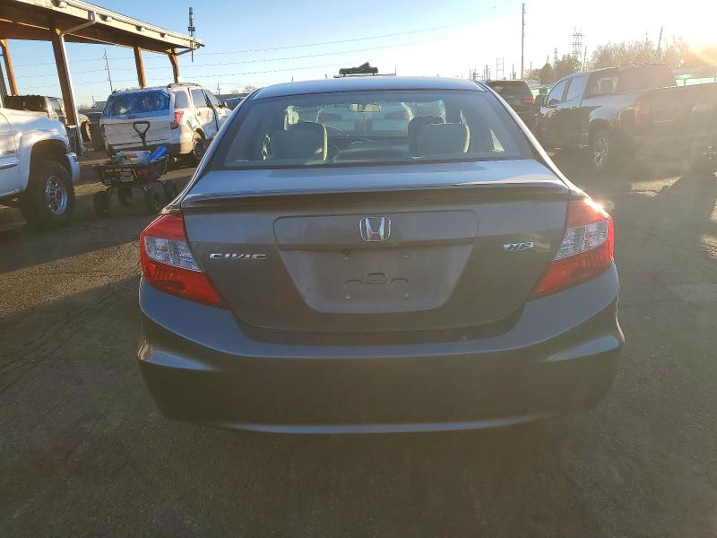 Photo 6 from auction – 2012 HONDA CIVIC HF with VIN 2HGFB2F60CH332016