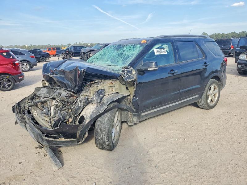 FORD EXPLORER X 2018 with VIN 1FM5K7D82JGA28637 - Photo from auction