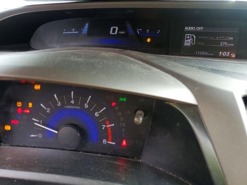 Photo 9 from auction – 2012 HONDA CIVIC LX with VIN 19XFB2F52CE324761