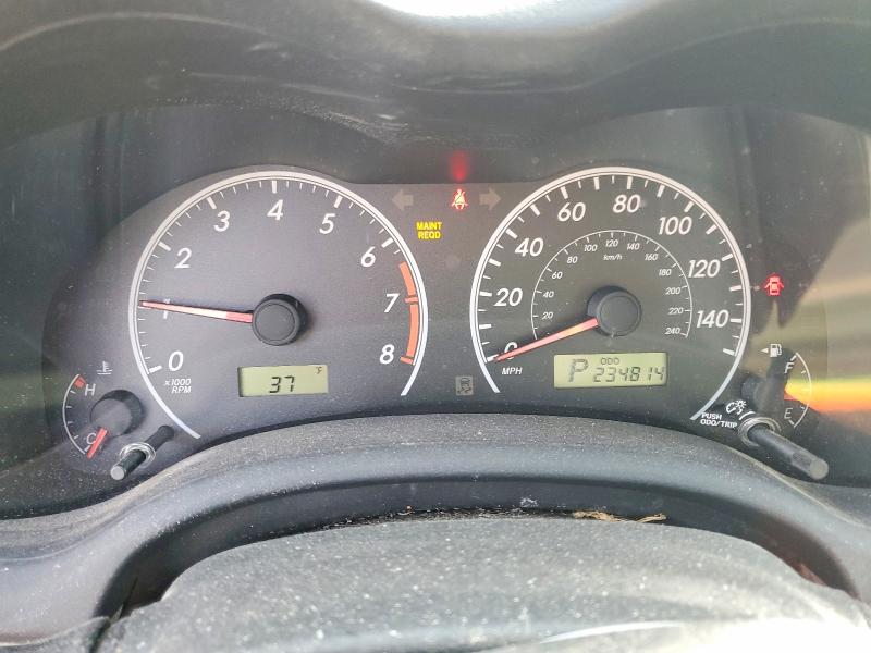 Photo 9 from auction – 2011 TOYOTA COROLLA BA with VIN 2T1BU4EE7BC546294
