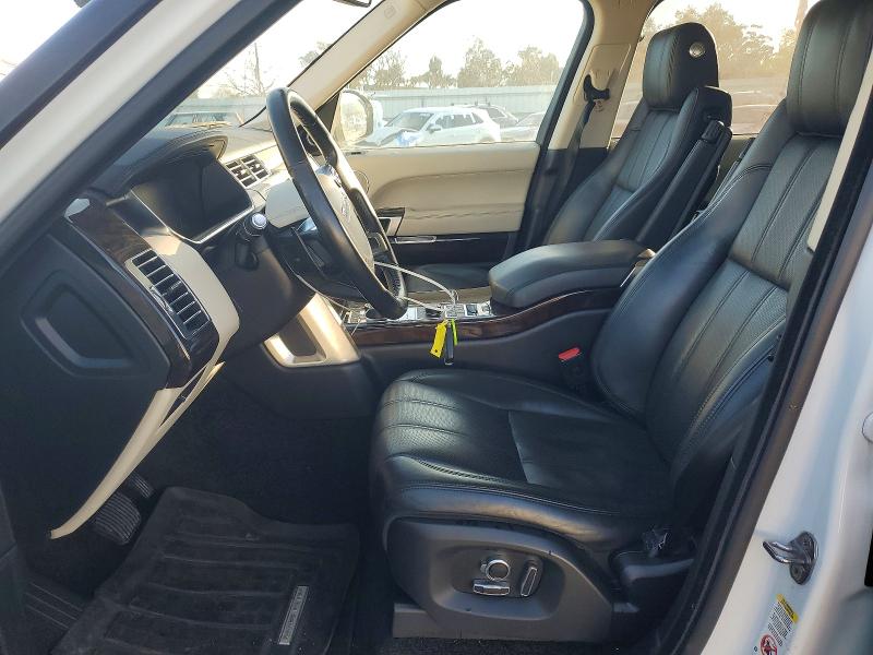 Photo 7 from auction – 2016 LAND ROVER RANGE ROVE with VIN SALGS2VF6GA271112