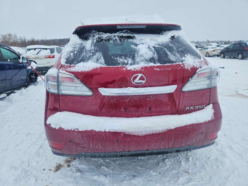 Photo 6 from auction – 2011 LEXUS RX 350 with VIN 2T2BK1BA7BC116136