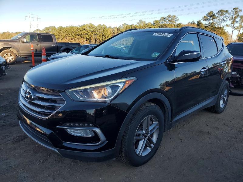 HYUNDAI SANTA FE S 2018 with VIN 5NMZU3LB1JH075155 - Photo from auction