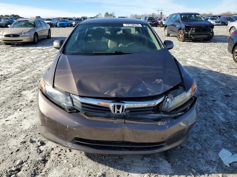 Photo 5 from auction – 2012 HONDA CIVIC LX with VIN 2HGFB2F56CH579810