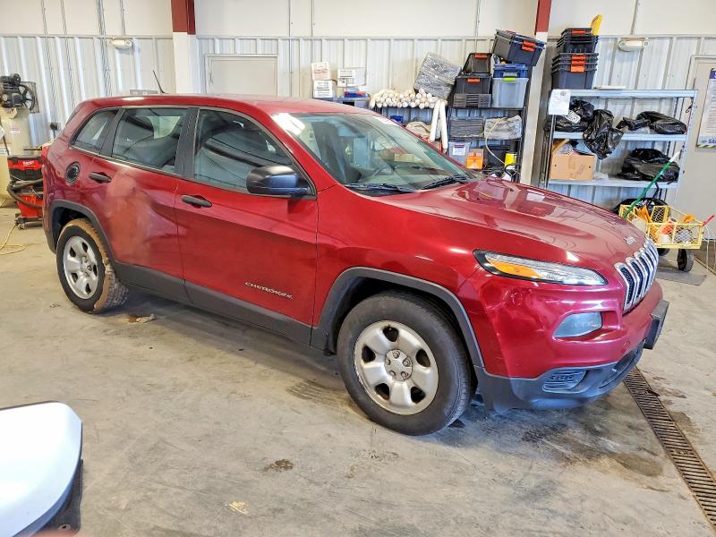 Photo 4 from auction – 2014 JEEP CHEROKEE S with VIN 1C4PJMAB3EW187631