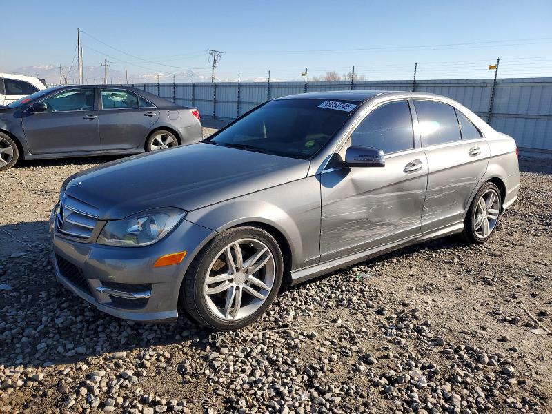 MERCEDES-BENZ C 2012 with VIN WDDGF4HB9CA623499 - Photo from auction