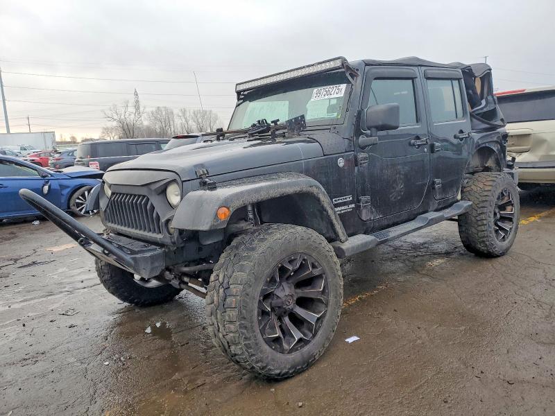 JEEP WRANGLER U 2012 with VIN 1C4BJWDG9CL113738 - Photo from auction