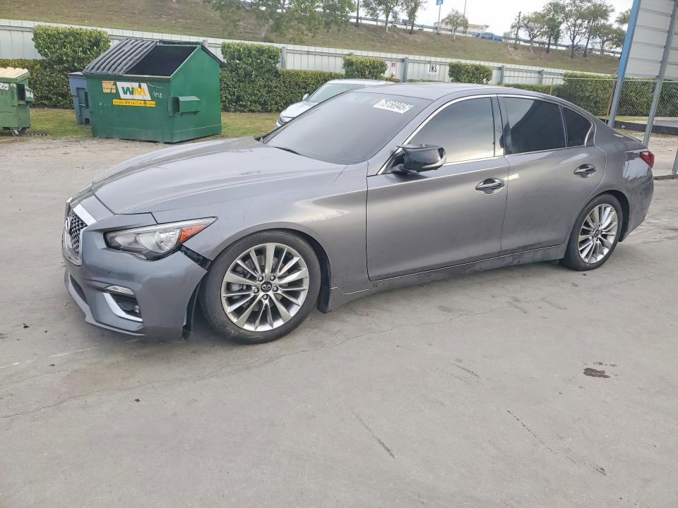 INFINITY Q50 2021 with VIN JN1EV7BP3MM704740 - Photo from auction