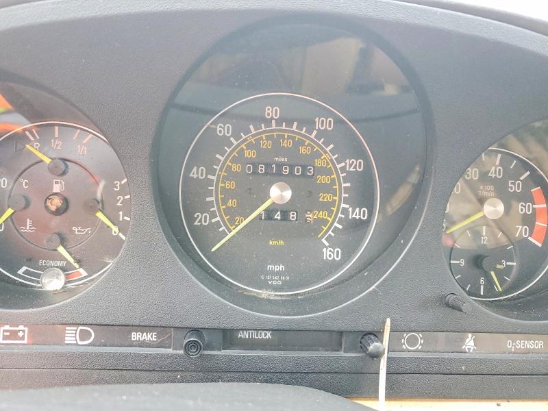 Photo 9 from auction – 1985 MERCEDES-BENZ 380 with VIN WDBBA45C6FA035241