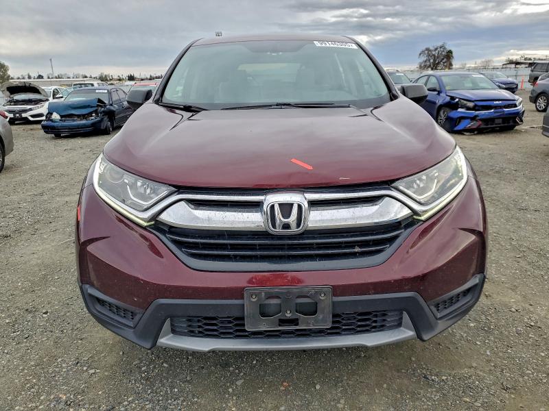 Photo 5 from auction – 2017 HONDA CR-V LX with VIN 7FARW5H30HE005265