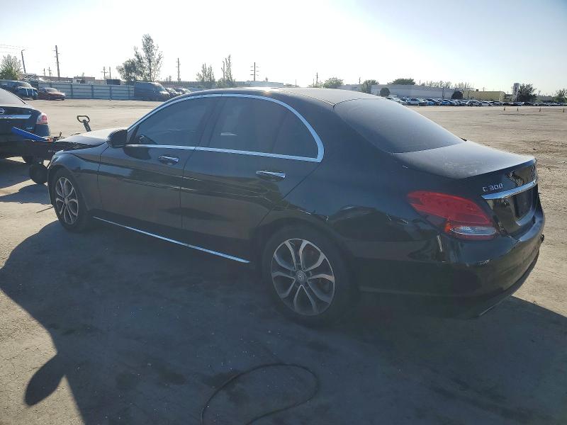 Photo 2 from auction – 2016 MERCEDES BENZ C with VIN 55SWF4JB2GU178860