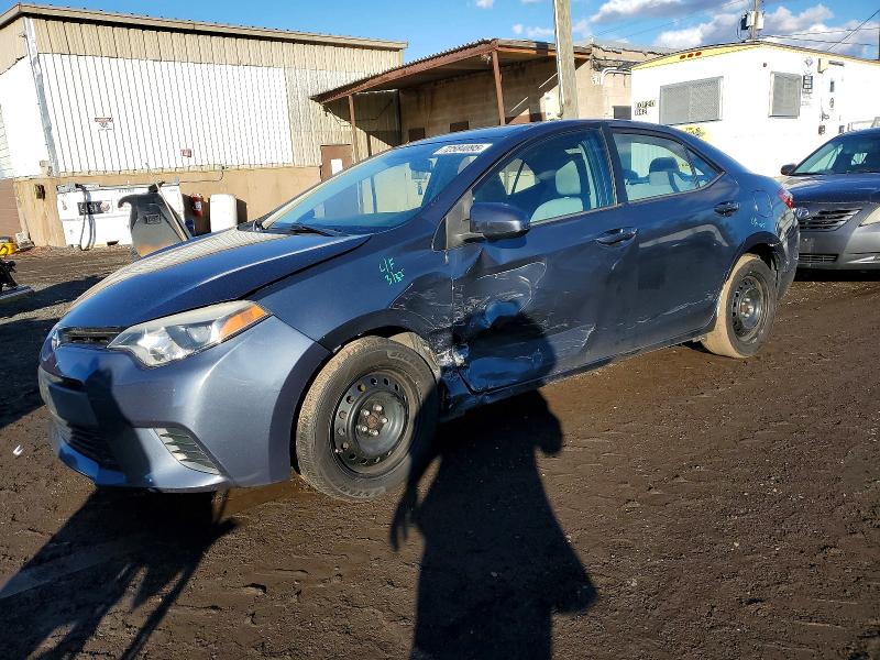 TOYOTA COROLLA L 2014 with VIN 2T1BURHE0EC076557 - Photo from auction