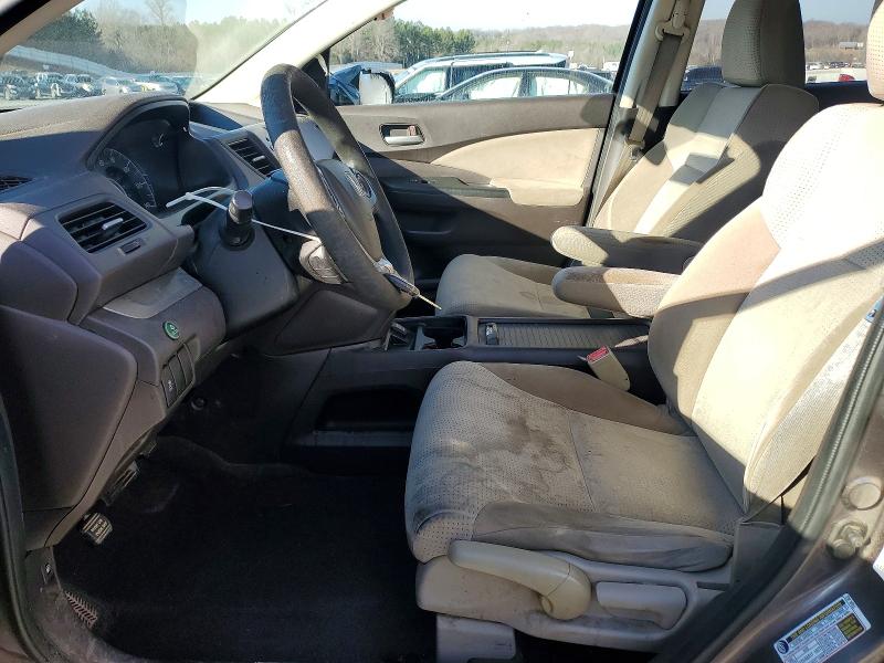 Photo 7 from auction – 2013 HONDA CR-V EX with VIN 3CZRM3H59DG701919