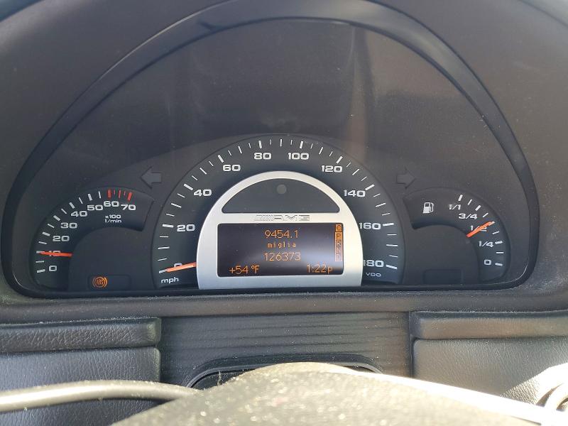 Photo 9 from auction – 2004 MERCEDES-BENZ C 32 AMG K with VIN WDBRF65J84F466836