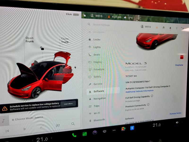 Photo 9 from auction – 2021 TESLA MODEL 3 with VIN 5YJ3E1EB3MF079847