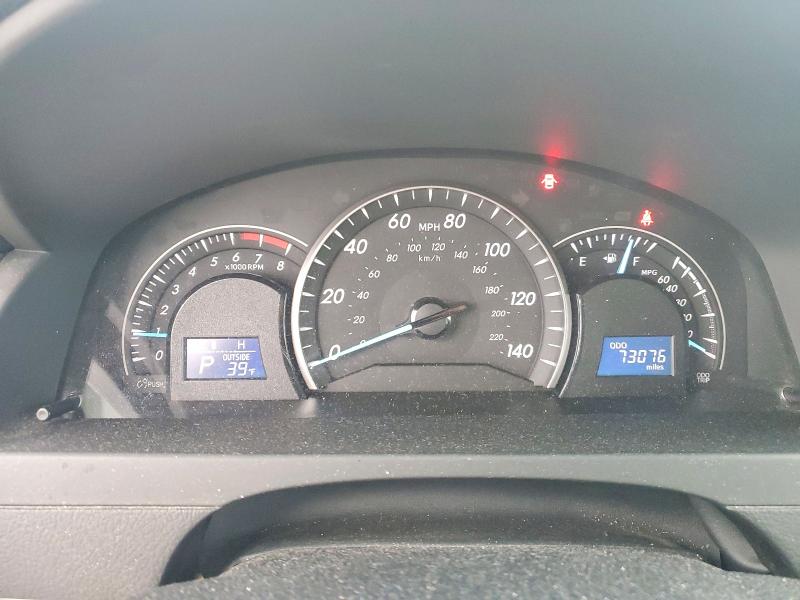 Photo 9 from auction – 2012 TOYOTA CAMRY BASE with VIN 4T4BF1FK8CR185077