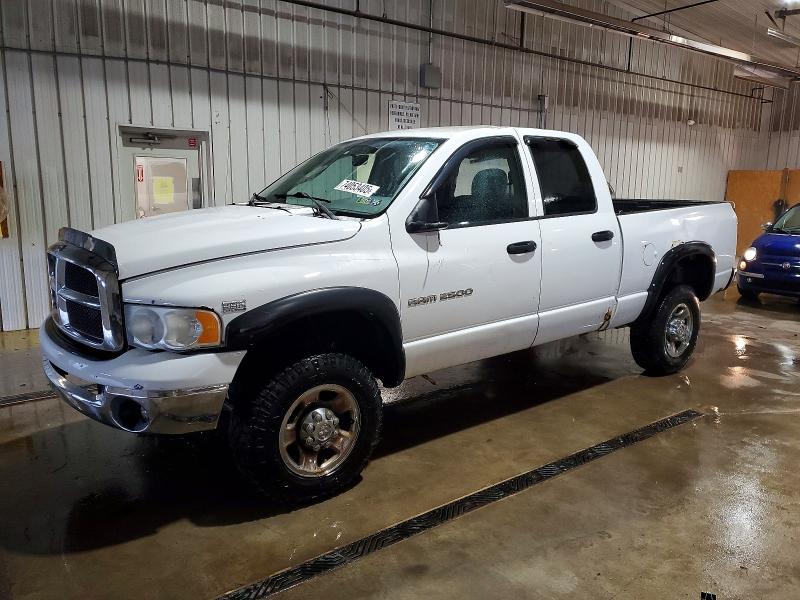 DODGE RAM 2500 S 2003 with VIN 3D7KU28D43G704269 - Photo from auction