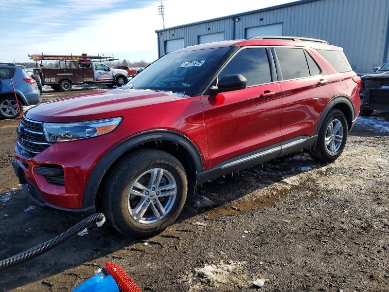FORD EXPLORER 2021 with VIN 1FMSK8DH0MGB68182 - Photo from auction