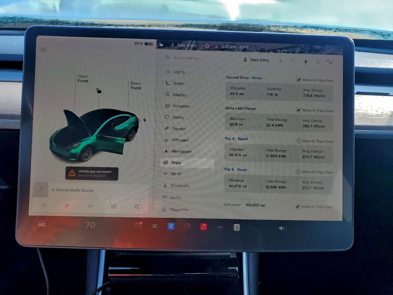Photo 9 from auction – 2019 TESLA MODEL 3 with VIN 5YJ3E1EB5KF213982