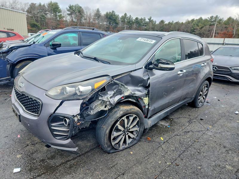 KIA SPORTAGE E 2017 with VIN KNDPNCAC9H7058086 - Photo from auction
