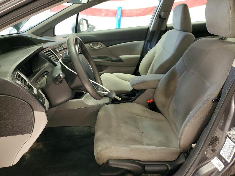 Photo 7 from auction – 2013 HONDA CIVIC with VIN 2HGFB2F5XDH592187