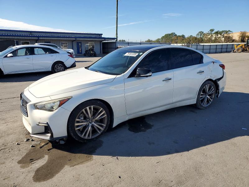 INFINITI Q50 2019 with VIN JN1EV7AP9KM515637 - Photo from auction
