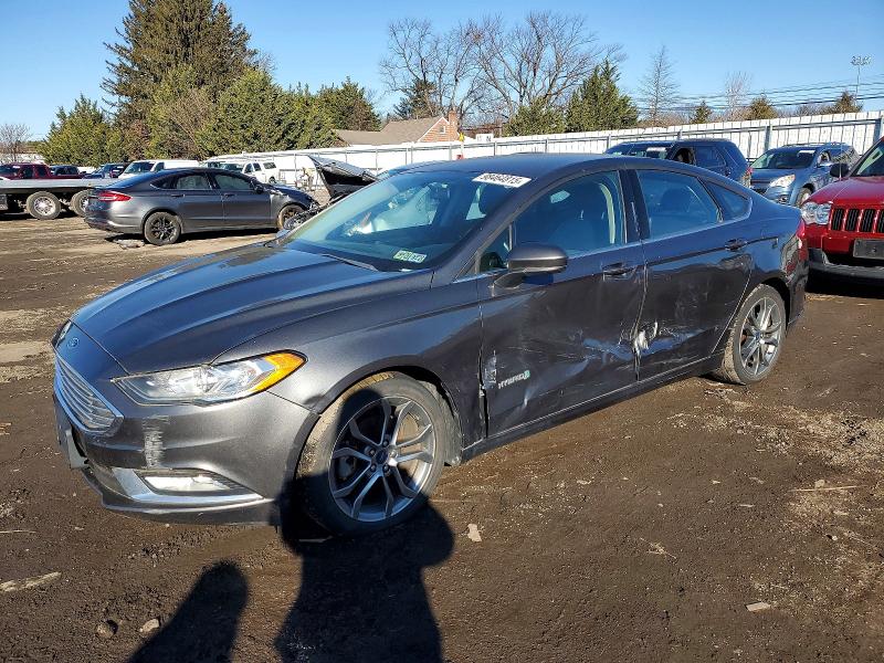 FORD FUSION 2017 with VIN 3FA6P0LU1HR356219 - Photo from auction