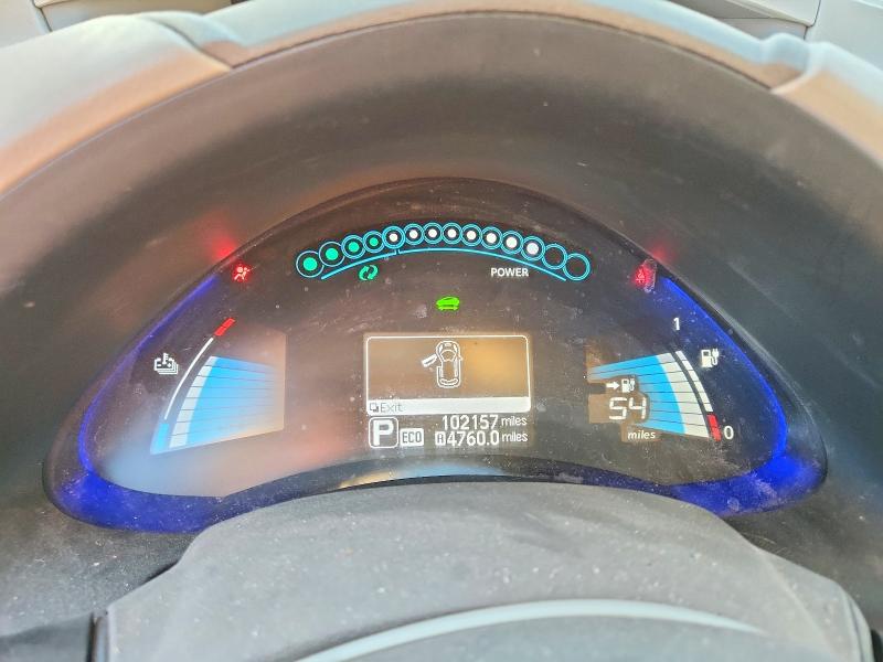 Photo 9 from auction – 2015 NISSAN LEAF S with VIN 1N4AZ0CP7FC323493