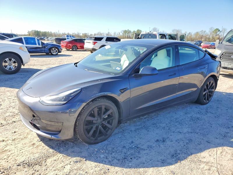 TESLA MODEL 3 2021 with VIN 5YJ3E1EA7MF989931 - Photo from auction