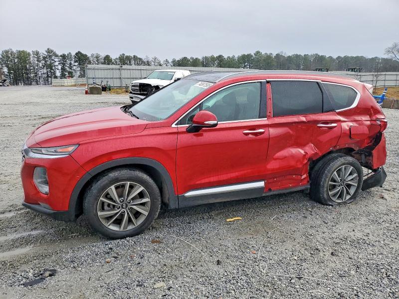 HYUNDAI SANTA FE L 2019 with VIN 5NMS53AD9KH015998 - Photo from auction