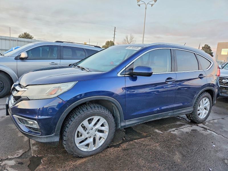 HONDA CR-V EXL 2015 with VIN 2HKRM4H72FH633373 - Photo from auction