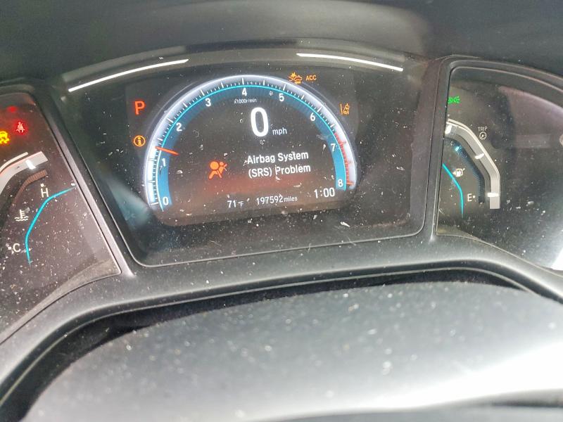 Photo 9 from auction – 2020 HONDA CIVIC with VIN 19XFC2F6XLE004044