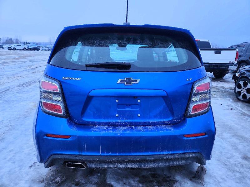 Photo 6 from auction – 2018 CHEVROLET SONIC LT with VIN 1G1JD6SH2J4124093