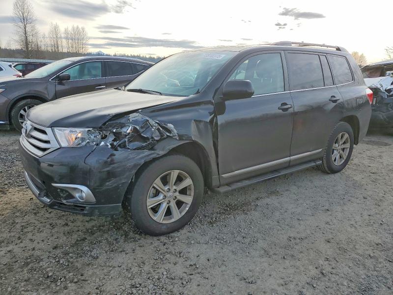 TOYOTA HIGHLANDER 2012 with VIN 5TDBK3EH5CS101734 - Photo from auction