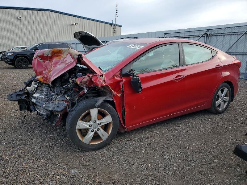 HYUNDAI ELANTRA GL 2013 with VIN KMHDH4AE2DU944484 - Photo from auction
