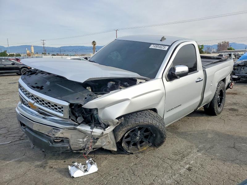 CHEVROLET SILVERADO 2014 with VIN 1GCNCRECXEZ367804 - Photo from auction