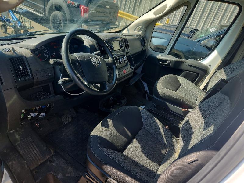 Photo 8 from auction – 2021 RAM PROMASTER with VIN 3C6LRVBGXME539997