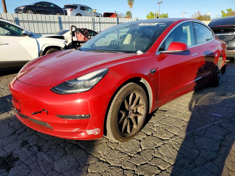TESLA MODEL 3 2017 with VIN 5YJ3E1EA4HF002949 - Photo from auction