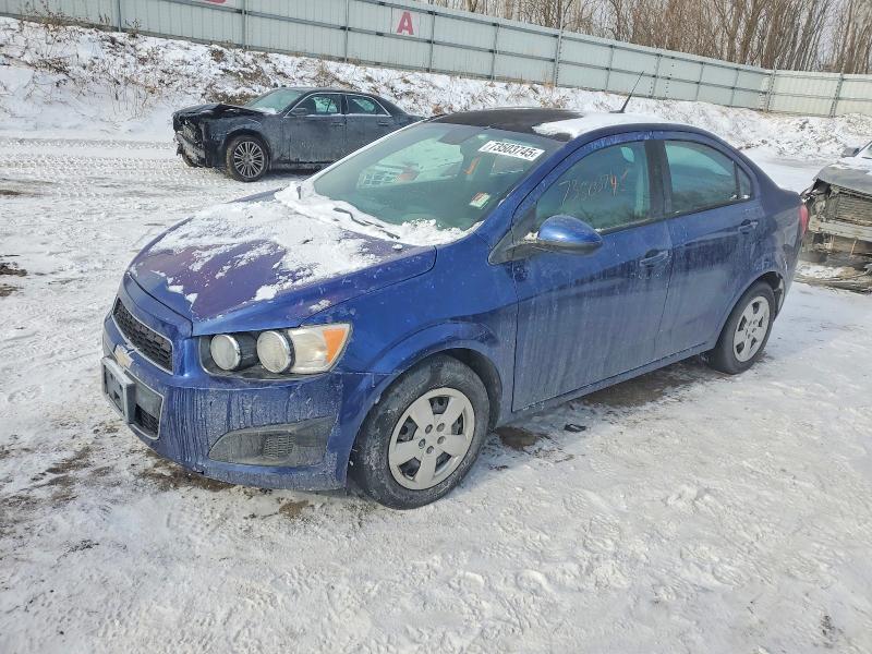 CHEVROLET SONIC LS 2013 with VIN 1G1JA5SH8D4243046 - Photo from auction